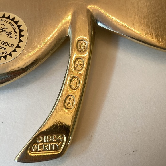 πππΎHP 24k gold plated 4 leaf βοΈππ - Picture 4 of 4